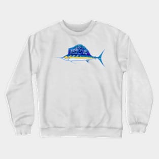 Sailfish Design Crewneck Sweatshirt